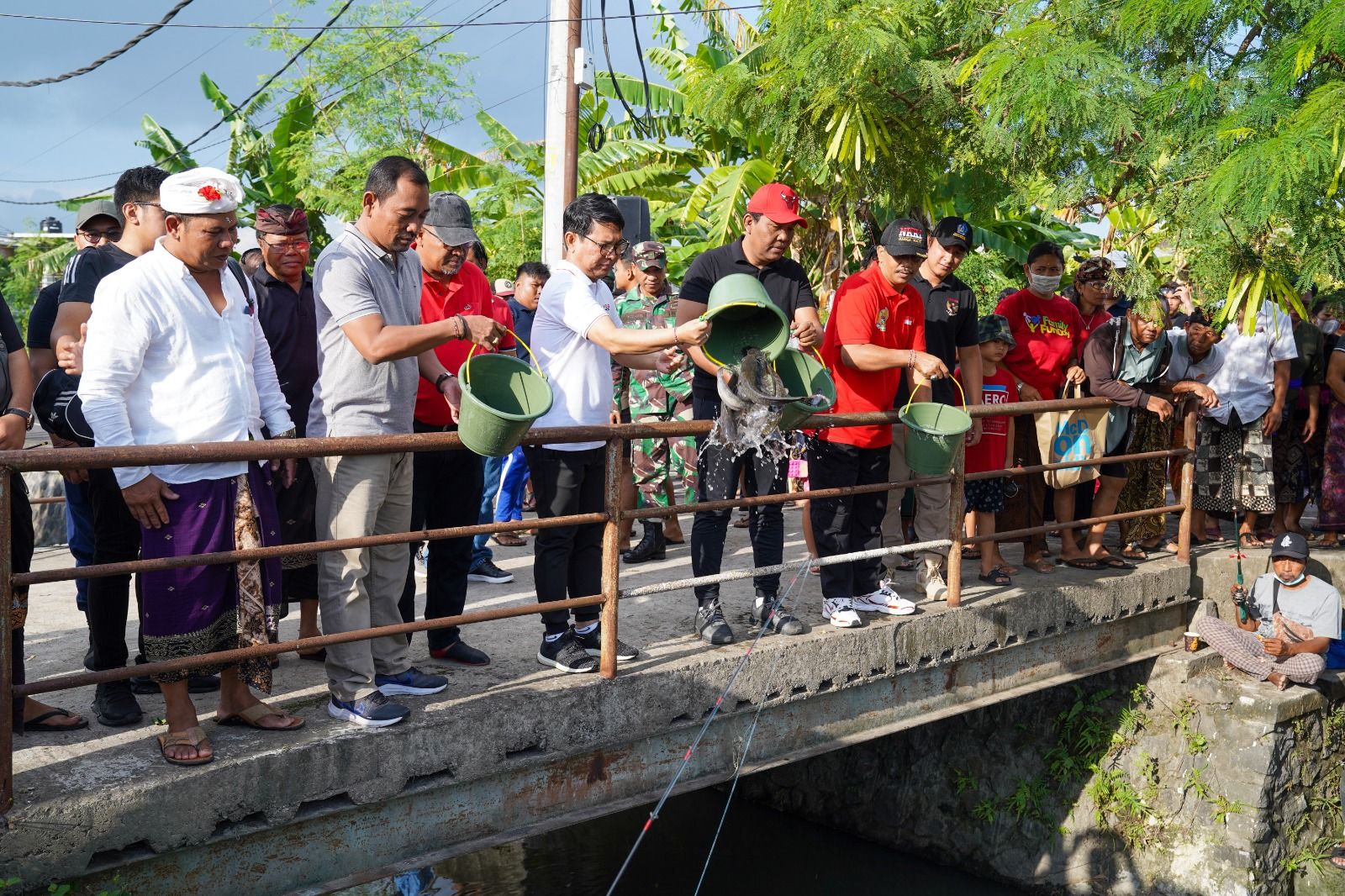 podiumnews.com-Sekda Badung Buka Lomba Mancing Air Deras